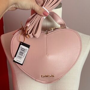 Bebe Blush Heart Crossbody Bag